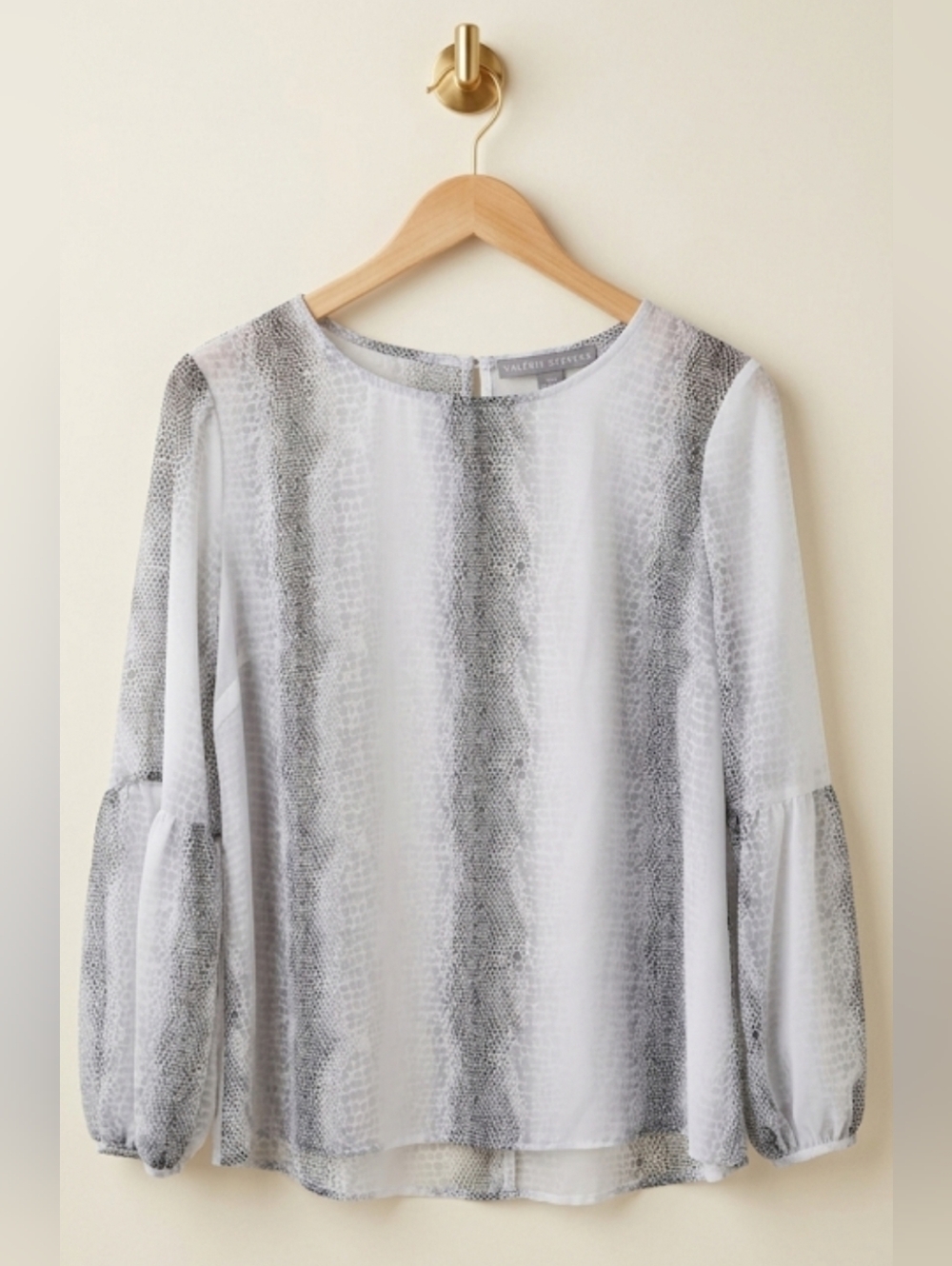 Valerie Stevens Lightweight Blouse Large